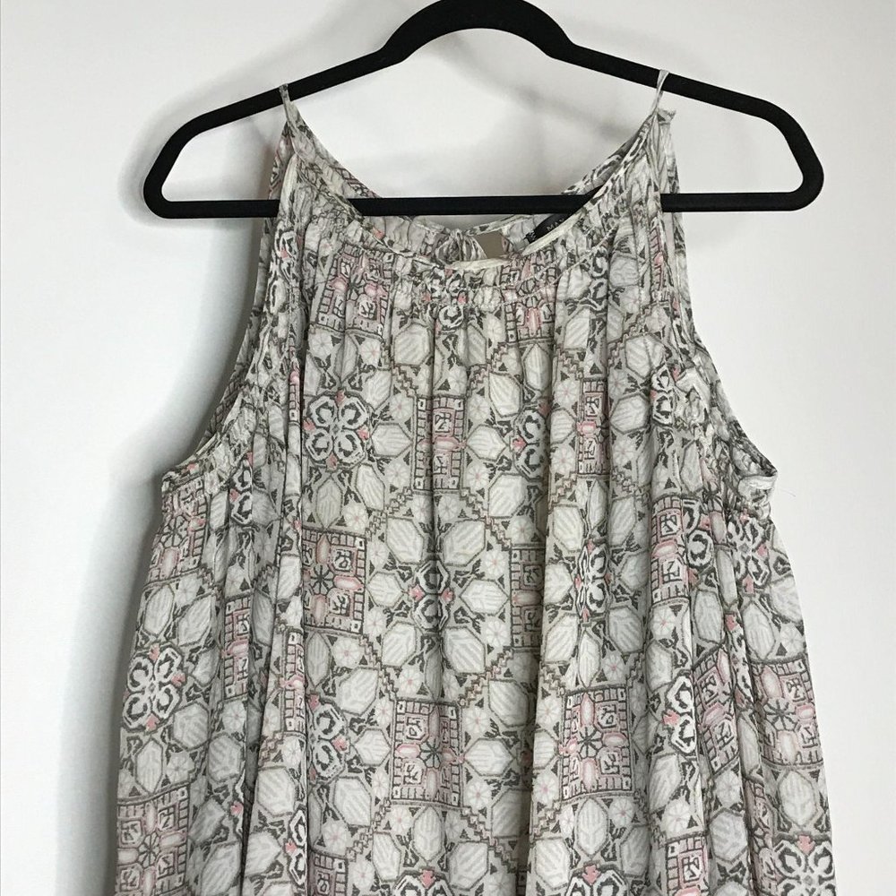 Max Studio Edit Cold Shoulder Geometric Blouse Sz… - image 2